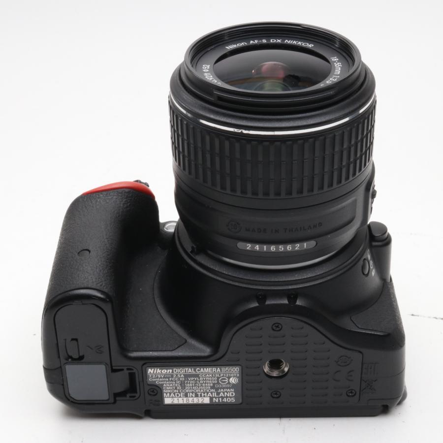 シャッター回数：30000回】Nikon デジタル一眼レフカメラ D5500 18-55