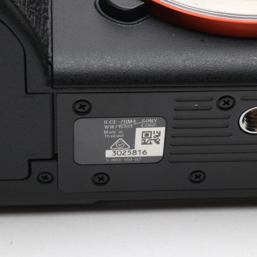 シャッター回数：1900回】ソニー SONY フルサイズミラーレス一眼 α7RM4