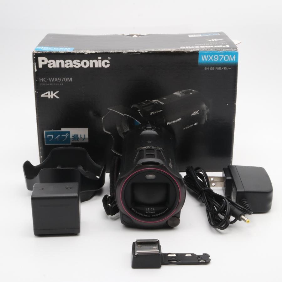Panasonic WX970M HC-WX970M ブラック ビデオカメラ : オンカメ - 通販