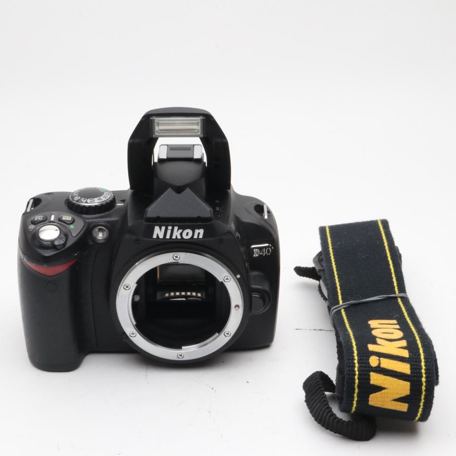 Nikon デジタル一眼レフカメラ D40 ブラック ボディ D40B : オンカメ 