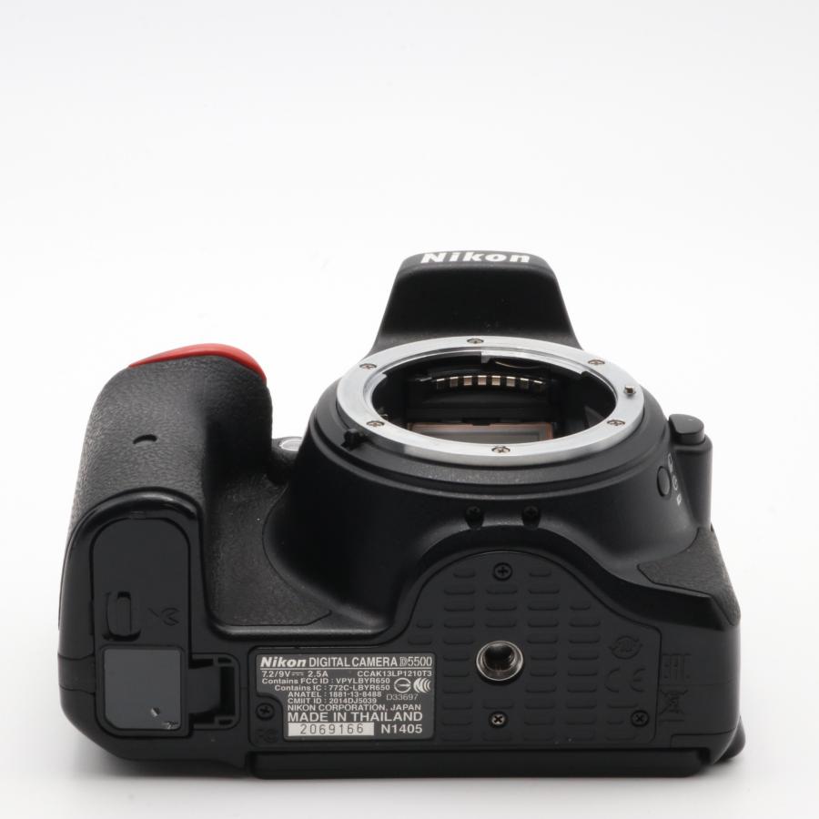 シャッター回数：24000回】Nikon D5500 ボディー ブラック 一眼レフ