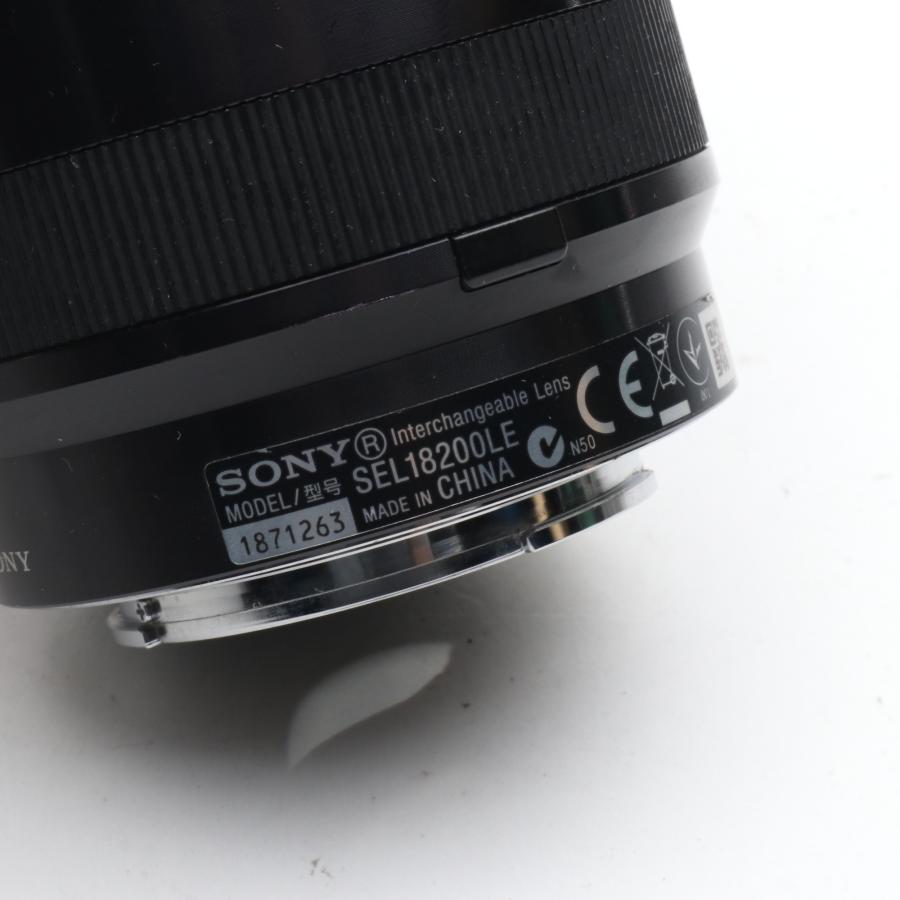 ソニー SONY 高倍率ズームレンズ E 18-200mm F3.5-6.3 OSS LE E