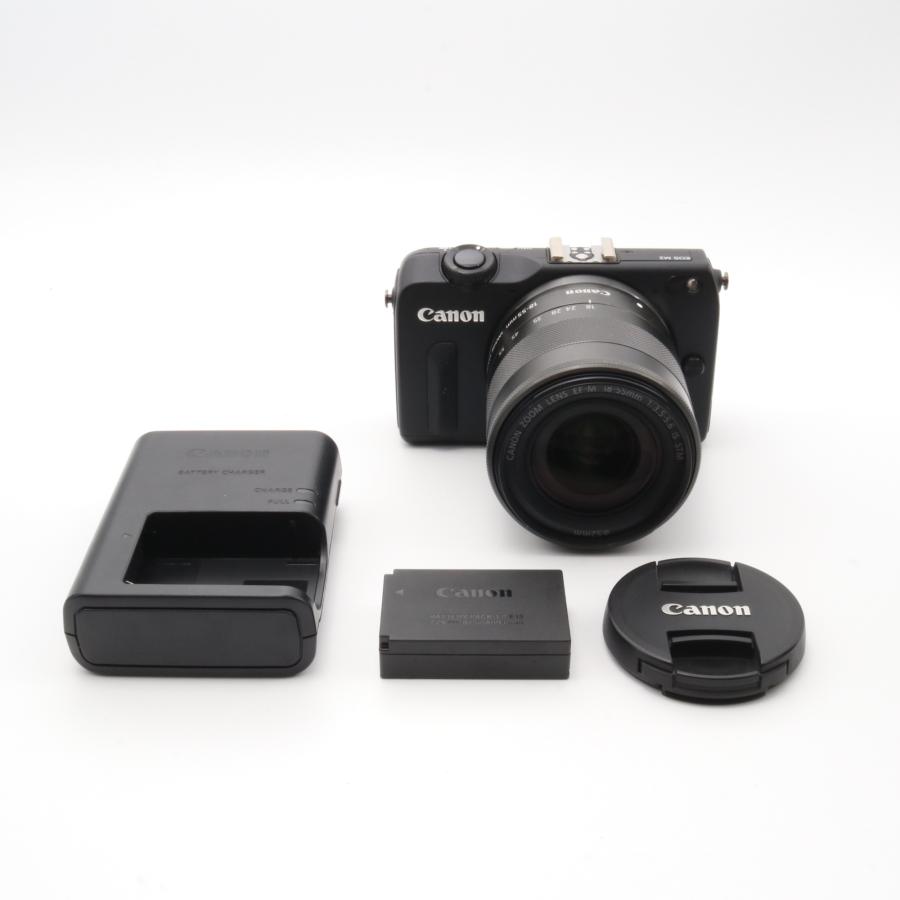 Canon EOS M2 EF-M18-55 IS STM レンズキット ブラック ミラーレス一眼