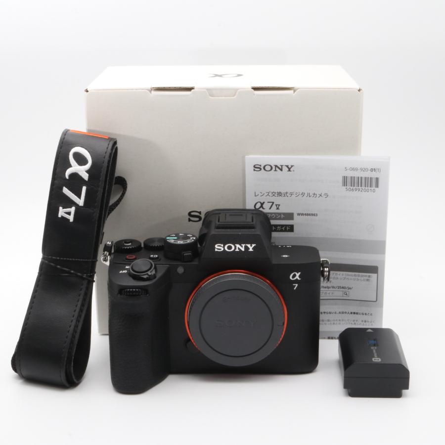 シャッター回数：1100】SONY α7V ILCE-7M5 ボディ ブラック フルサイズ