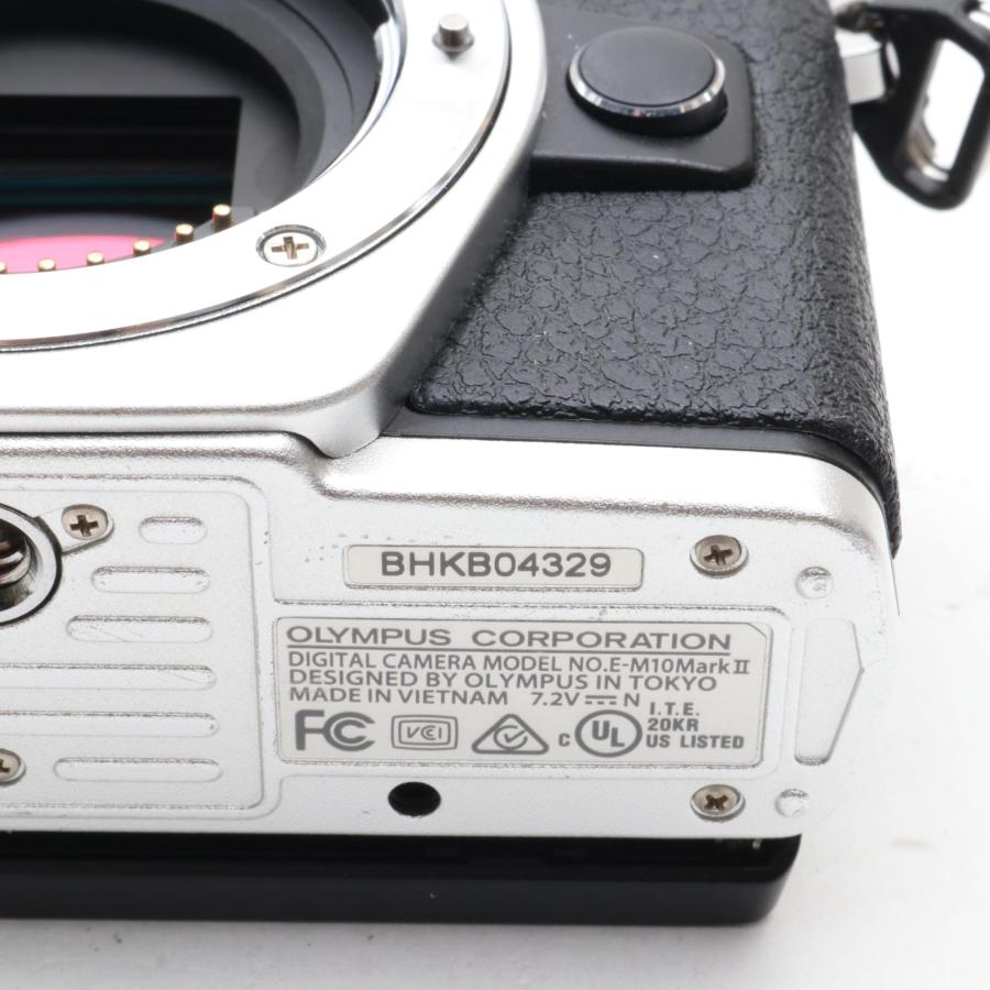 シャッター回数：19000】OLYMPUS OM-D E-M10 MarkII ボディー シルバー