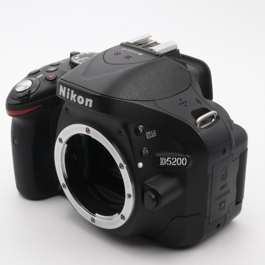 【外観特上級】Nikon デジタル一眼レフカメラ D5200 ボディー ブラック D5200BK Nikon デジタル一眼レフカメラ D5200 ボディー ブラック D5200BK