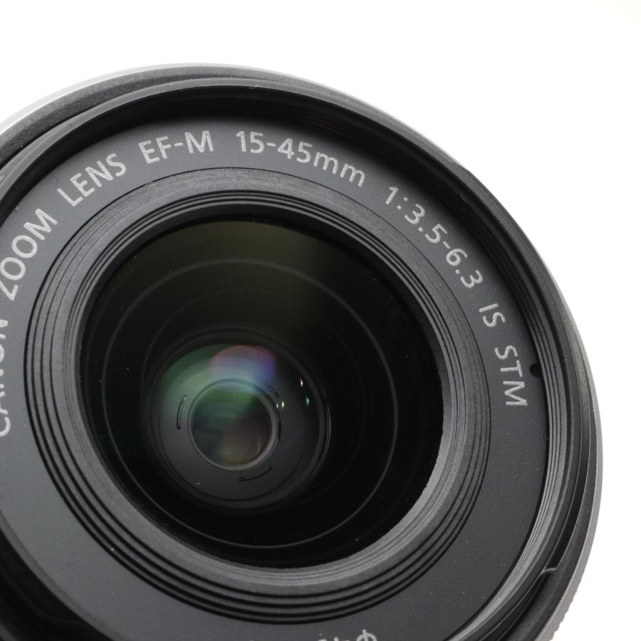 Canon 標準ズームレンズ EF-M15-45mm F3.5-6.3IS STM(シルバー) ミラー