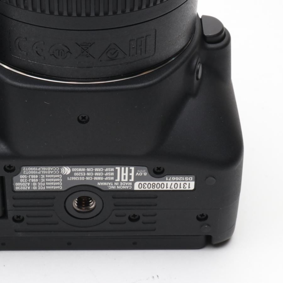 Canon デジタル一眼レフカメラ EOS Kiss X9 EF-S18-55 IS STM レンズキット(ブラック) KISSX9BK1855F4ISSTML Canon デジタル一眼レフカメラ EOS Kiss X9 EF-S18-55 IS STM レンズ