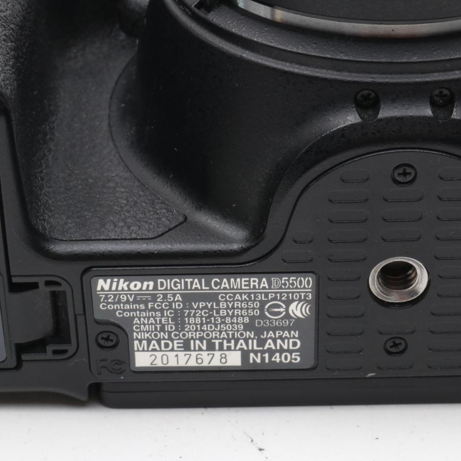 シャッター回数：8700回】Nikon D5500 18-55 VRII レンズキット