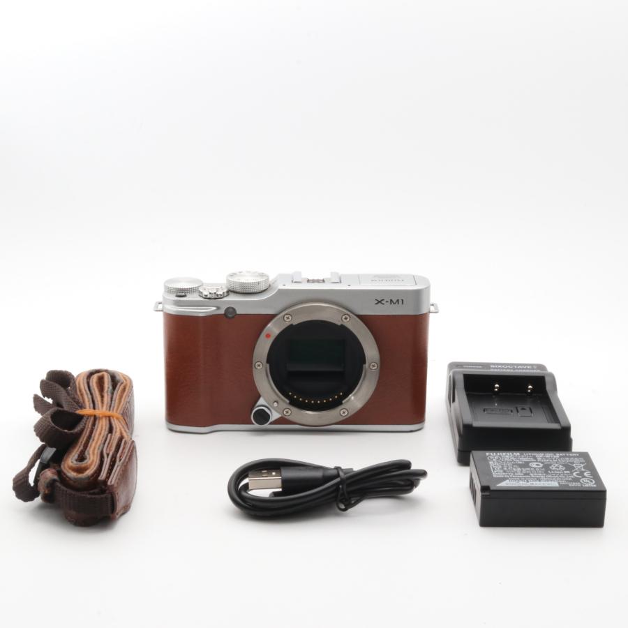 FUJIFILM ミラーレス一眼 X-M1 ボディ ブラウン F FX-X-M1BW