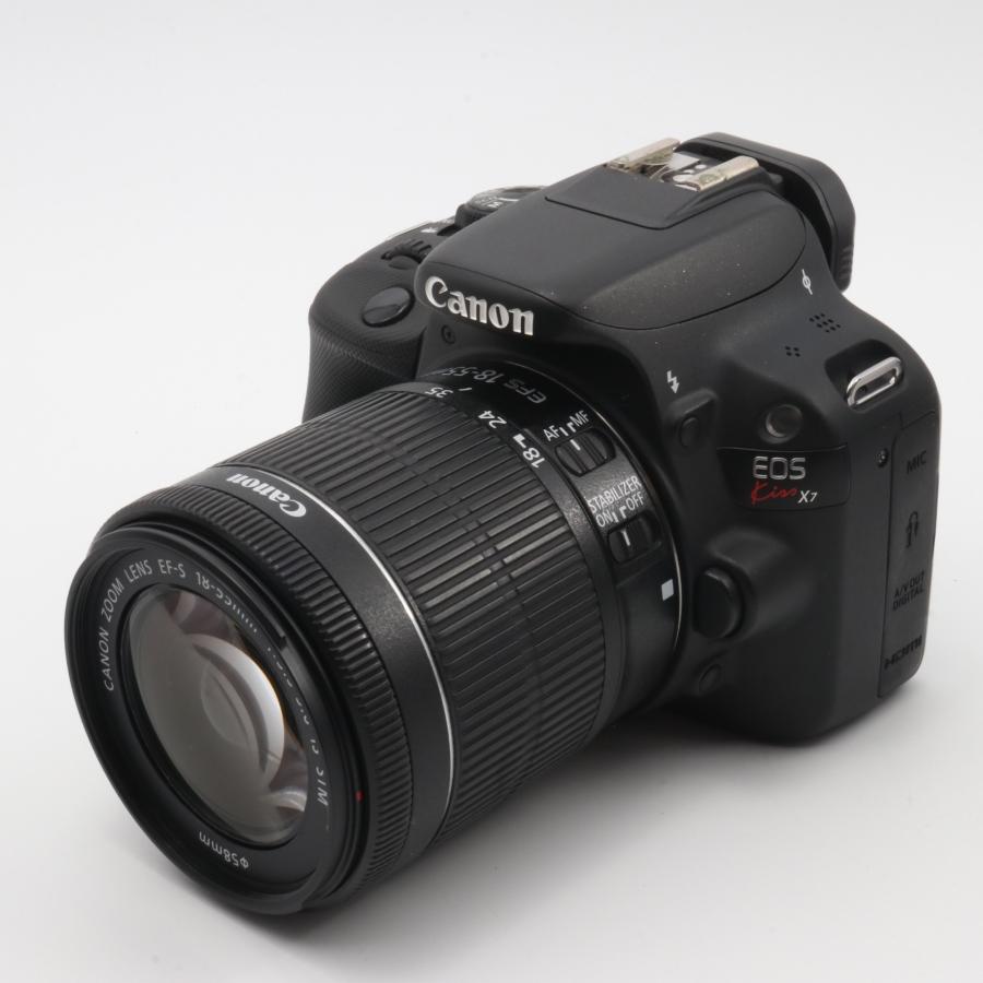 Canon EOS Kiss X7デジタル一眼レフ　キャノン　レンズキット Canon EOS Kiss X7 レンズキット 一眼レフ 〔キヤノン EF マウント