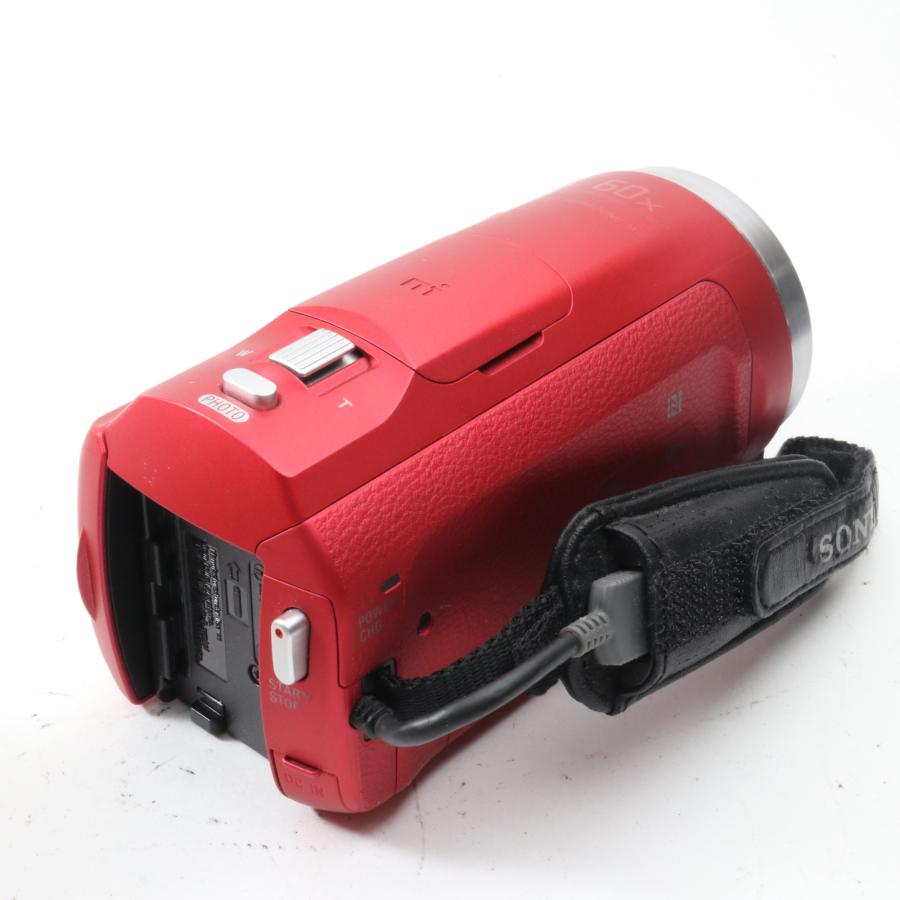 SONY Handycam HDR-CX680 レッド ビデオカメラ : オンカメ - 通販