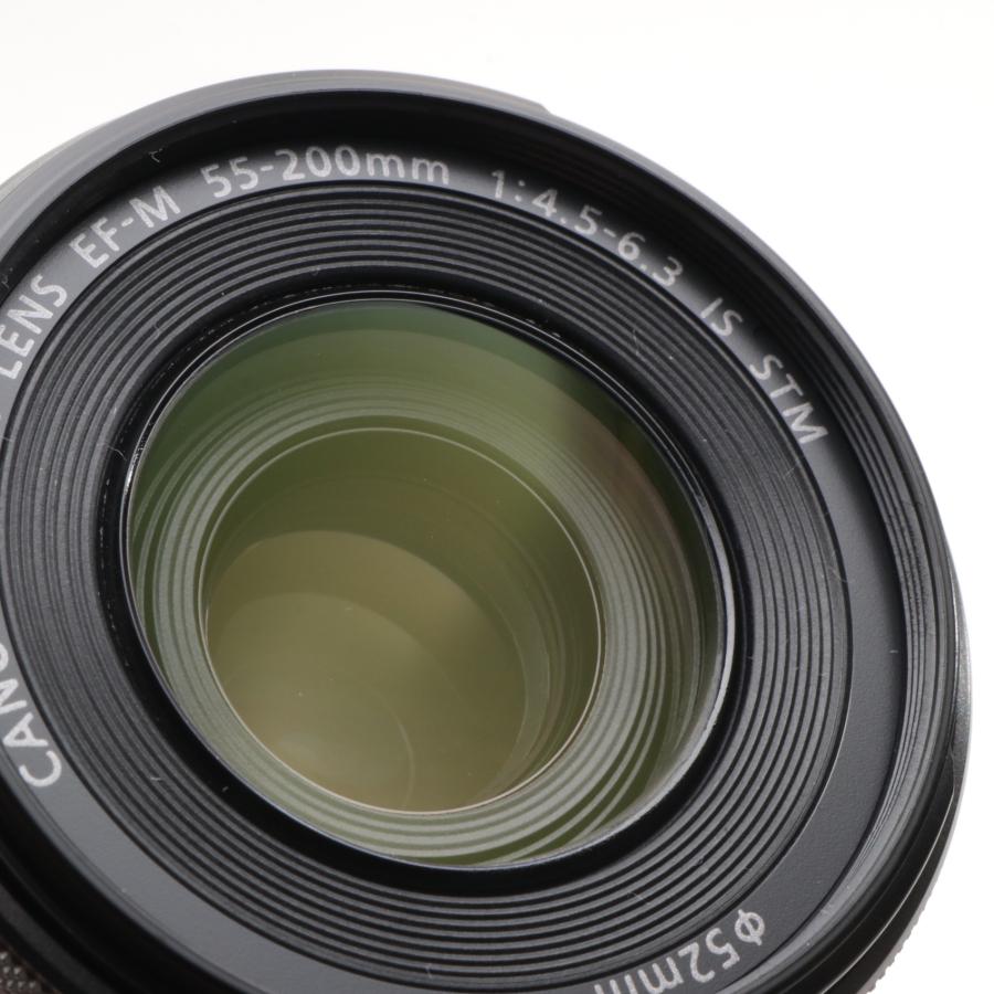 Canon 望遠ズームレンズ EF-M55-200mm F4.5-6.3 IS STM ミラーレス専用 