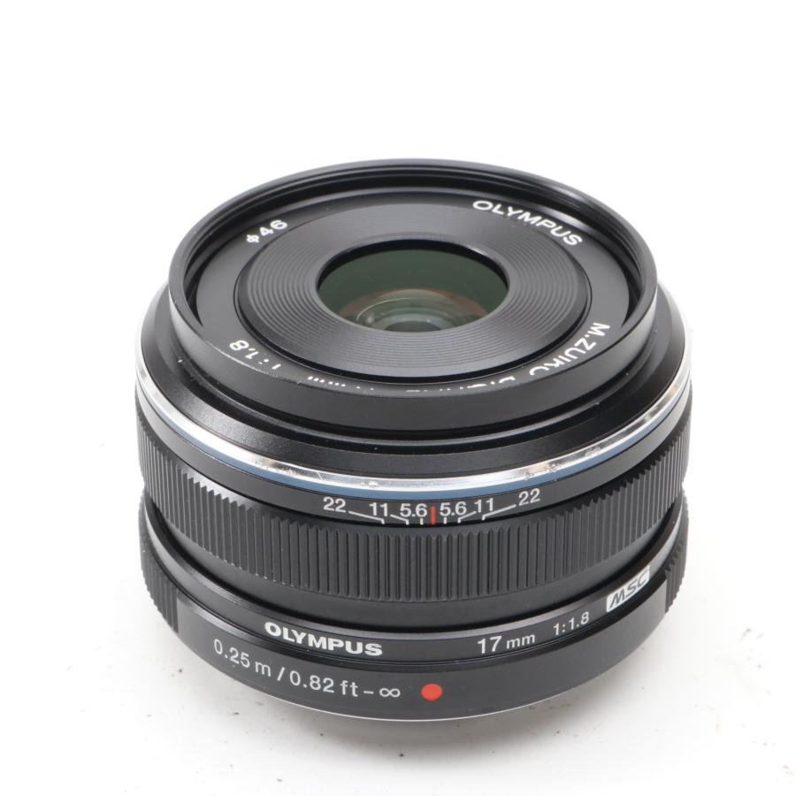 OLYMPUS M.ZUIKO DIGITAL 17mm F1.8 ブラック 〔マイクロフォーサーズ