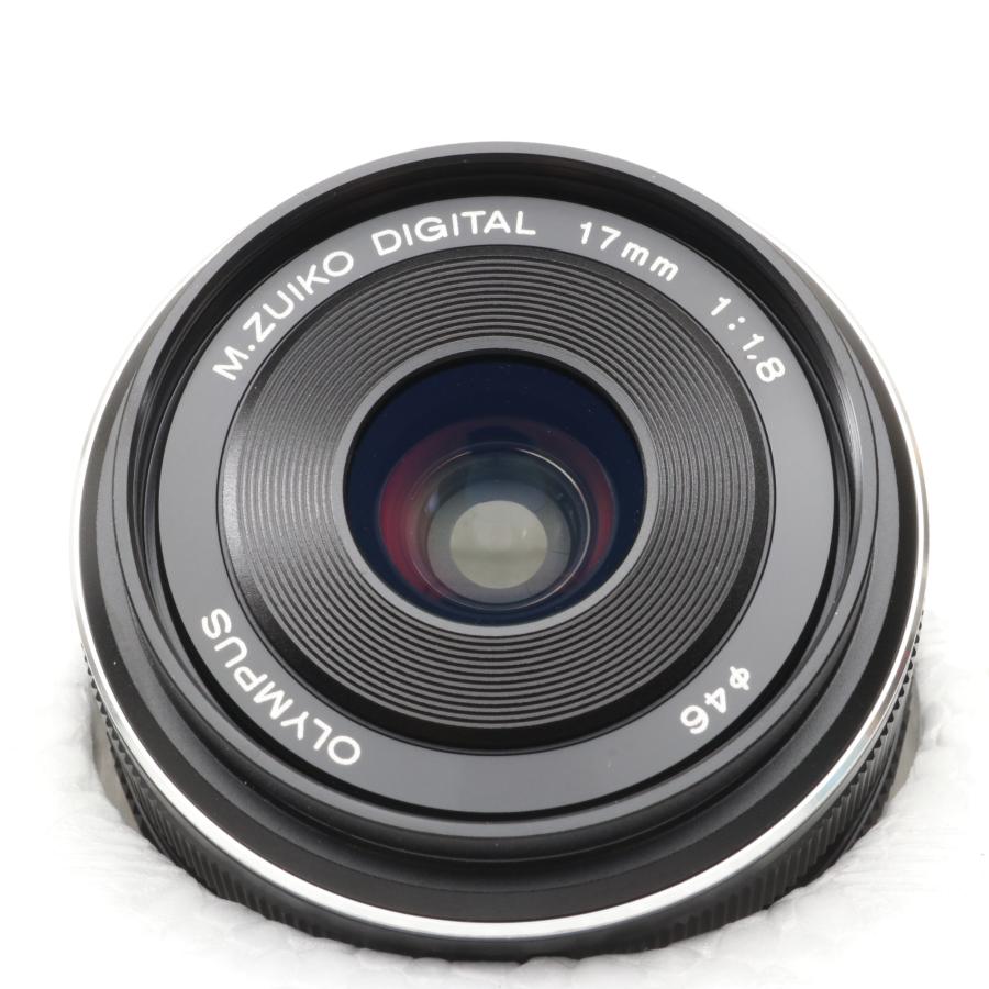 【美品】OLYMPUS M.ZUIKO DIGITAL 17mm f1.8 OLYMPUS M.ZUIKO DIGITAL 17mm F1.8 ブラック 〔マイクロフォーサーズ