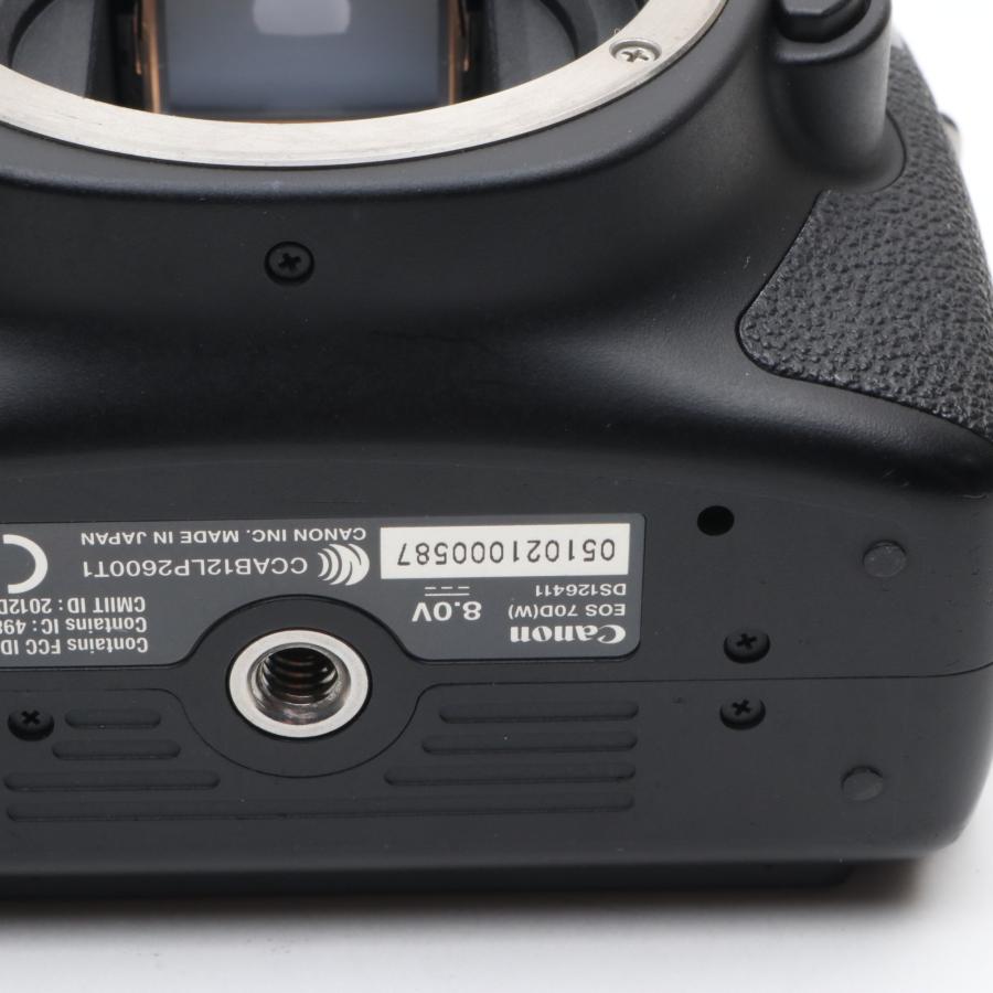 【美品】キヤノンEOS70Dボディ＋おまけ多数 Canon Canon EOS 70D ボディ EOS70D 〔Canon EF マウント〕 : オンカメ