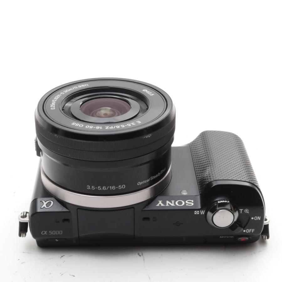 SONY α5000 パワーズームレンズキット ブラック ILCE-5000L-B 〔SONY E