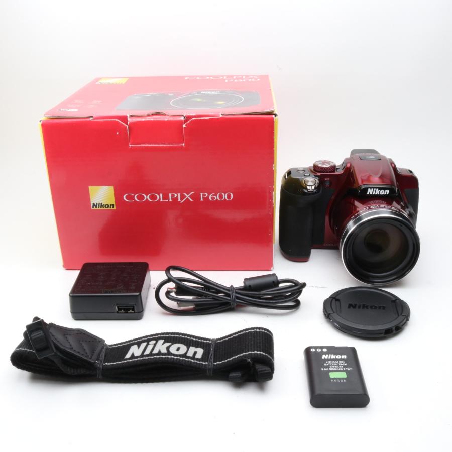 値下げ　Nikon ニコン COOLPIX P600クールピクス レッド デジタル一眼レフカメラ デジカメ Nikon デジタルカメラ P600