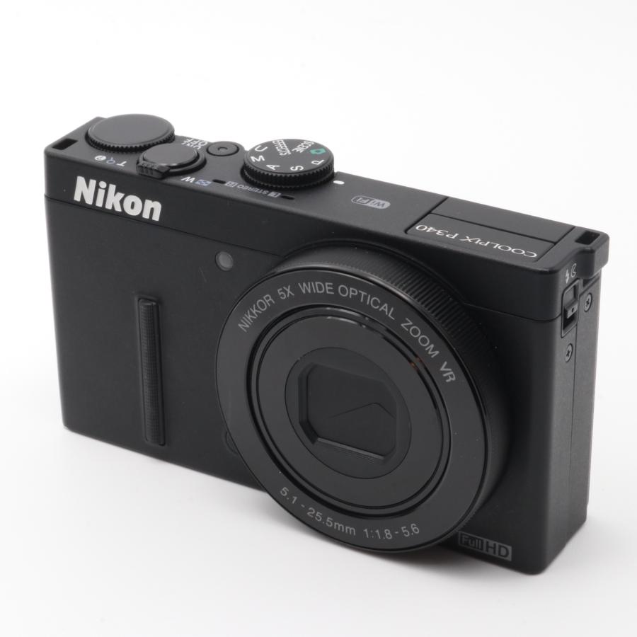 Nikon COOLPIX P340 ブラック デジタルカメラ : オンカメ - 通販