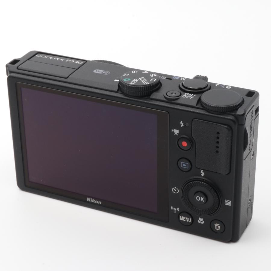 Nikon COOLPIX P340 ブラック デジタルカメラ : オンカメ - 通販