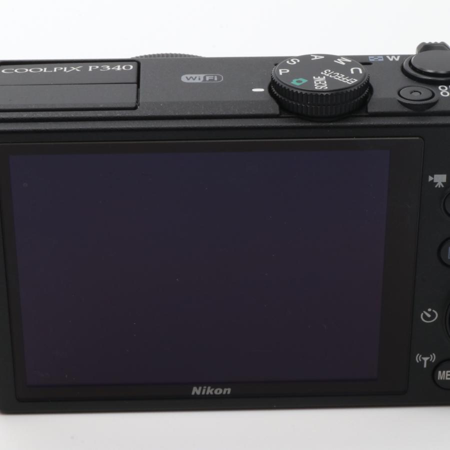 Nikon COOLPIX P340 ブラック デジタルカメラ : オンカメ - 通販