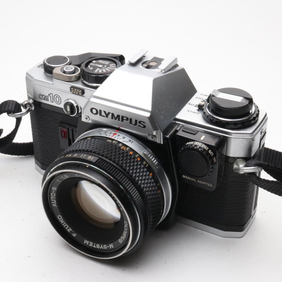 カメラ Aランク OLYMPUS OM-10 50mm F1.8 セット 1ヶ月保証付