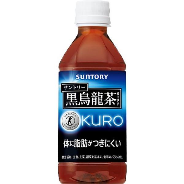 黒烏龍茶 サントリー 350mlペットボトル×24本入り : お酒・お米・食品