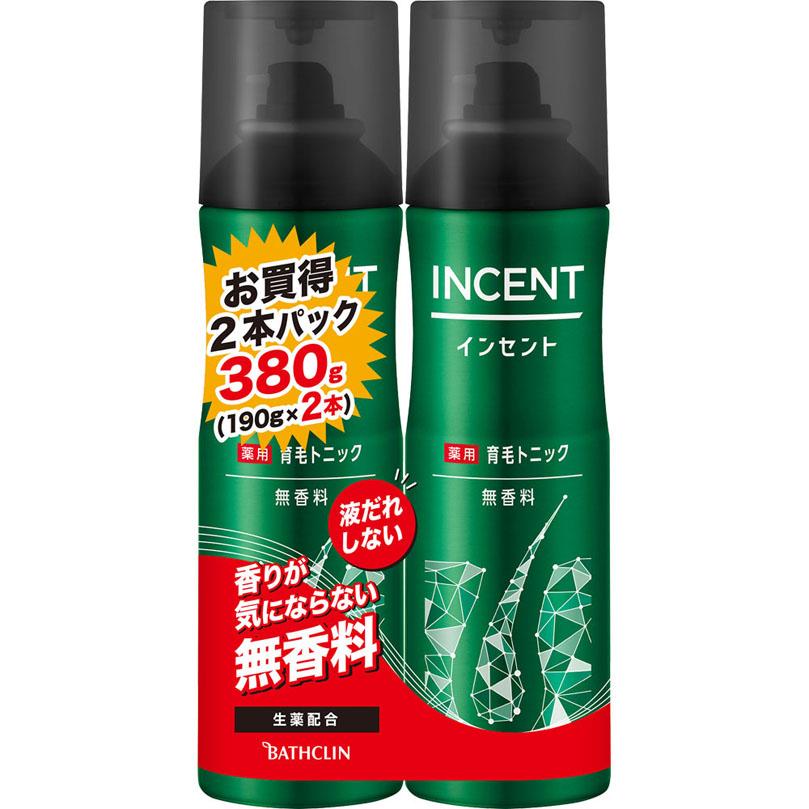 インセント 薬用育毛トニック 無香料180g×8　微香性180g×16　計24本 Amazon | インセント 薬用育毛トニック育毛剤 無香料180g 男性
