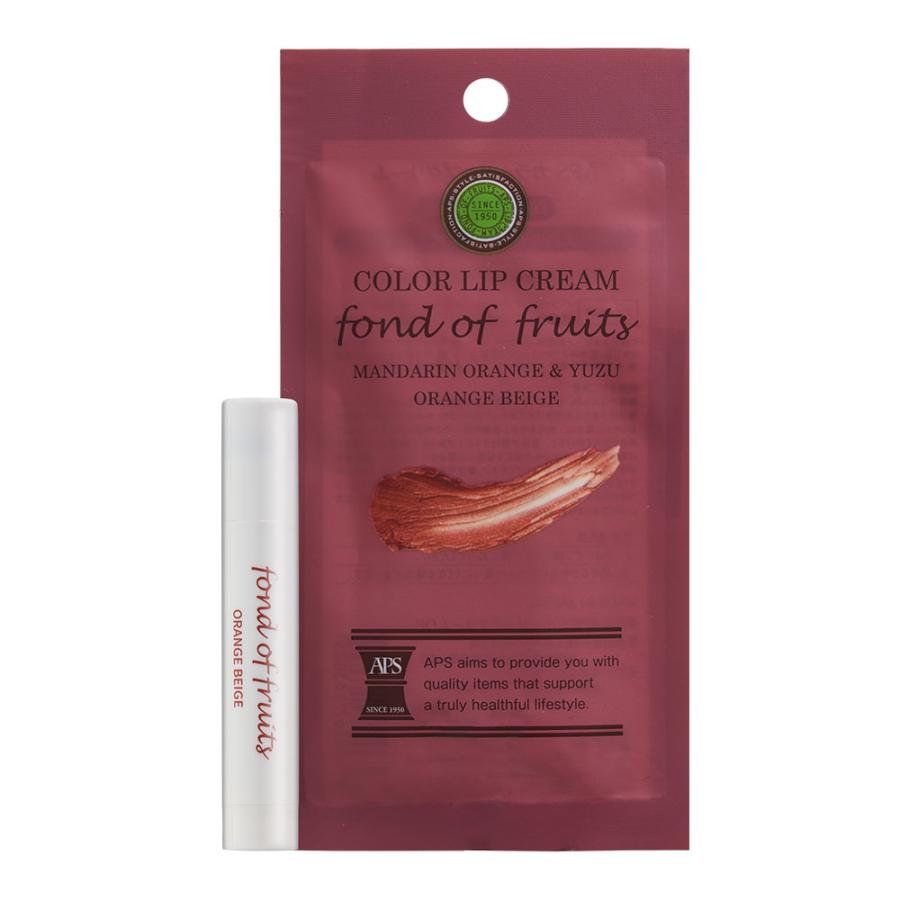 APS カラーリップクリーム 3.4g オレンジベージュ : Tomods&AMERICAN