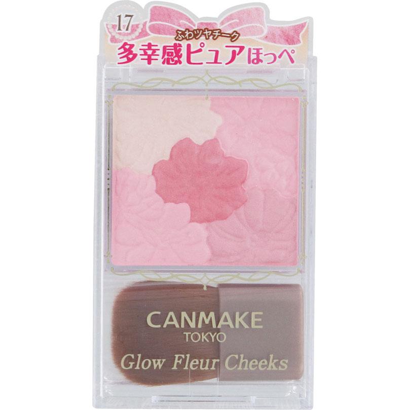 キャンメイク グロウフルールチークス 1個 いちごミルクフルール 17