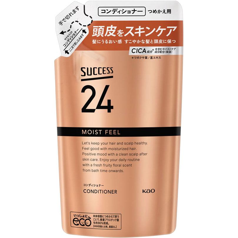 花王 サクセス２４　モイストフィールコンディショナー　つめかえ用　３２０ｍｌ×12パック サクセス24 モイストフィールコンディショナー つめかえ用 320mL