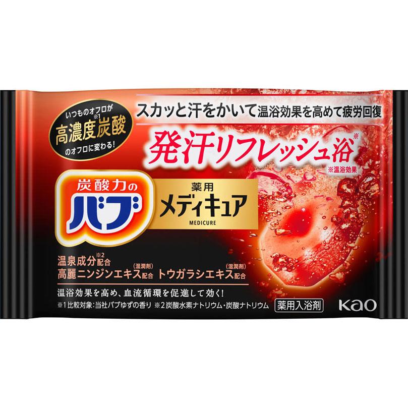 バブ メディキュア 発汗リフレッシュ浴 6錠x2箱セット 計12錠 入浴剤