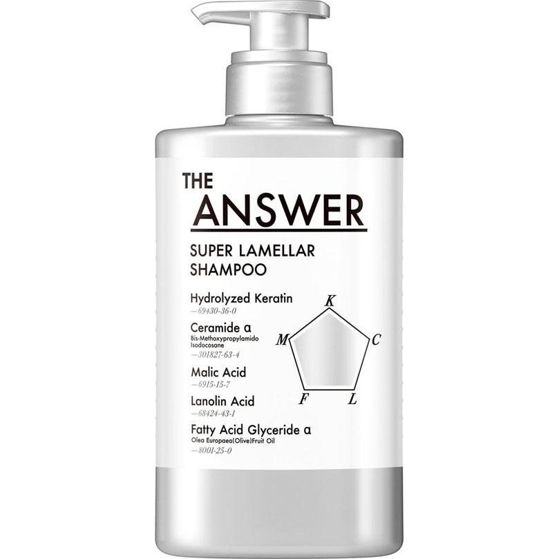 THE ANSWER スーパーラメラシャンプー ポンプ 400mL
