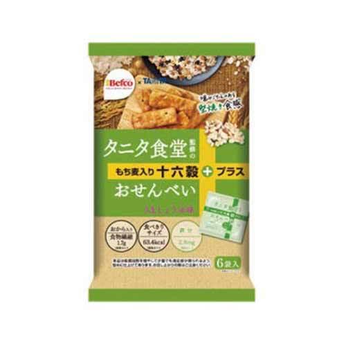 タニタ食堂監修のおせんべい 十六穀 96g 16g 6袋 Tomods American Pharmacy 通販 Yahoo ショッピング