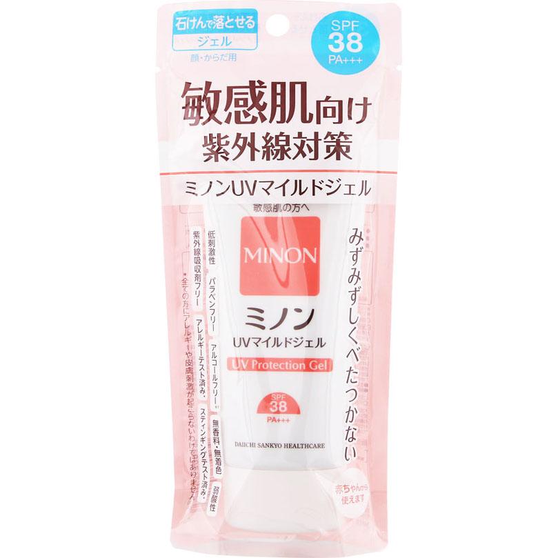 ミノンUVマイルドジェル 70gとミノンマイルドミルク80gセット売り ミノンUVマイルドジェル 70g : Tomods&AMERICAN PHARMACY - 通販