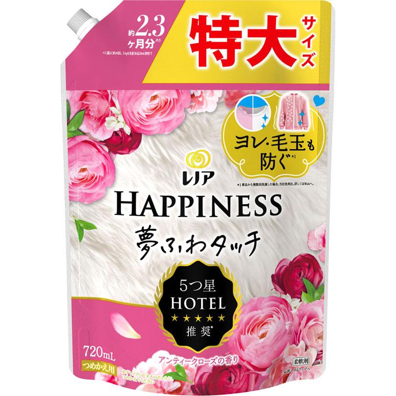 レノアハピネス 夢ふわタッチ アンティークローズ 1,620mL 6個セット レノアハピネス 夢ふわタッチ 華やかに香るアンティークローズ