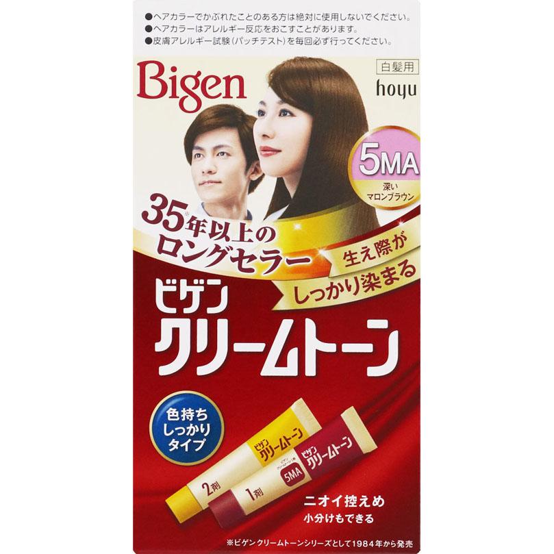 ビゲン クリームトーン 1個 深いマロンブラウン 5MA 【医薬部外品