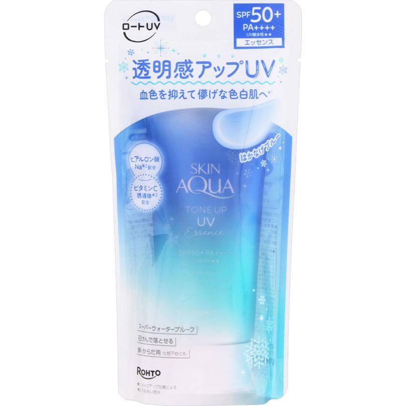スキンアクア トーンアップUVエッセンス 80g ブルー