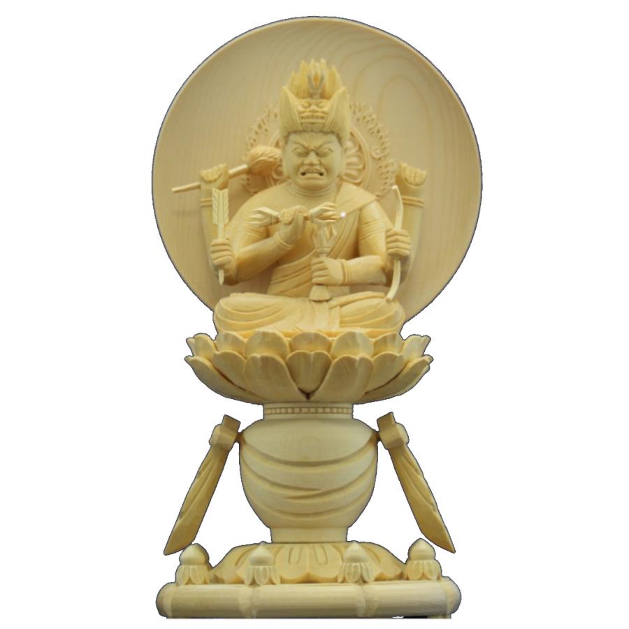 極小仏 宇賀八臂弁財天 11cm（木製：ツゲ 金泥仕上）＿弁財天 弁才天