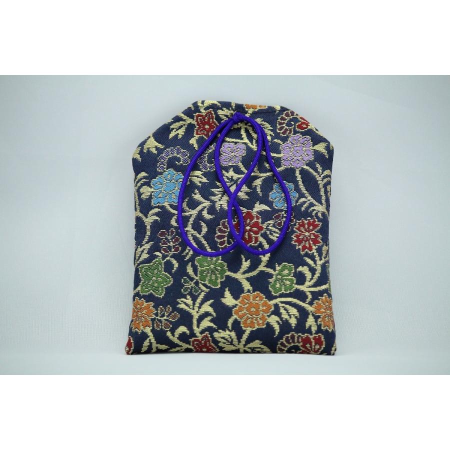 懐中仏用 お守り仏用　お守り袋（紺色）縦8.0X横5.5cm |  | 01