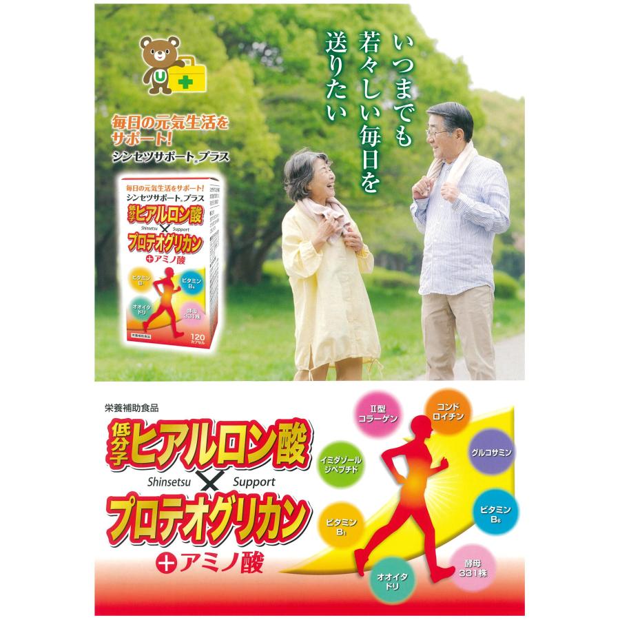 シンセツサポートプラス 低分子ヒアルロン酸×プロテオグリカン＋ 