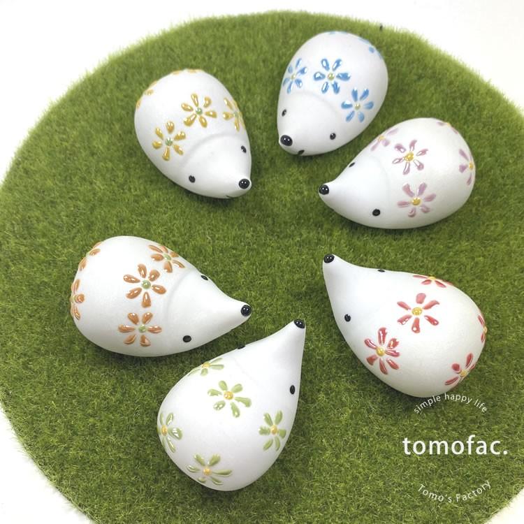 箸置き ラスターハリネズミ 波佐見焼 tomofac 福峰窯 和食器 可愛い
