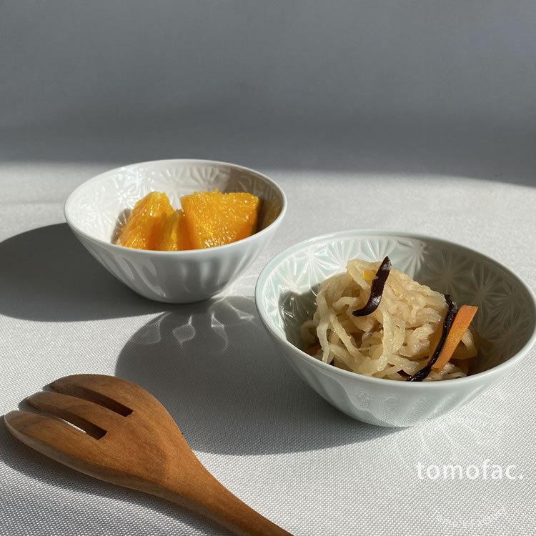 波佐見焼 聖栄陶器 麻の葉 ボウルS 和食器 洋食器 シンプル 白い食器