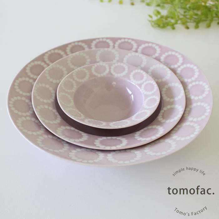 ボウル小 サークルリング 波佐見焼 tomofac 和山 和食器  プレート ドット シンプル 大 中 小 ギフト セット プレゼント｜tomofac1253｜05