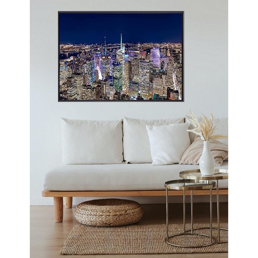 インテリアポスター アメリカン ニューヨークの景色 夜景 New York