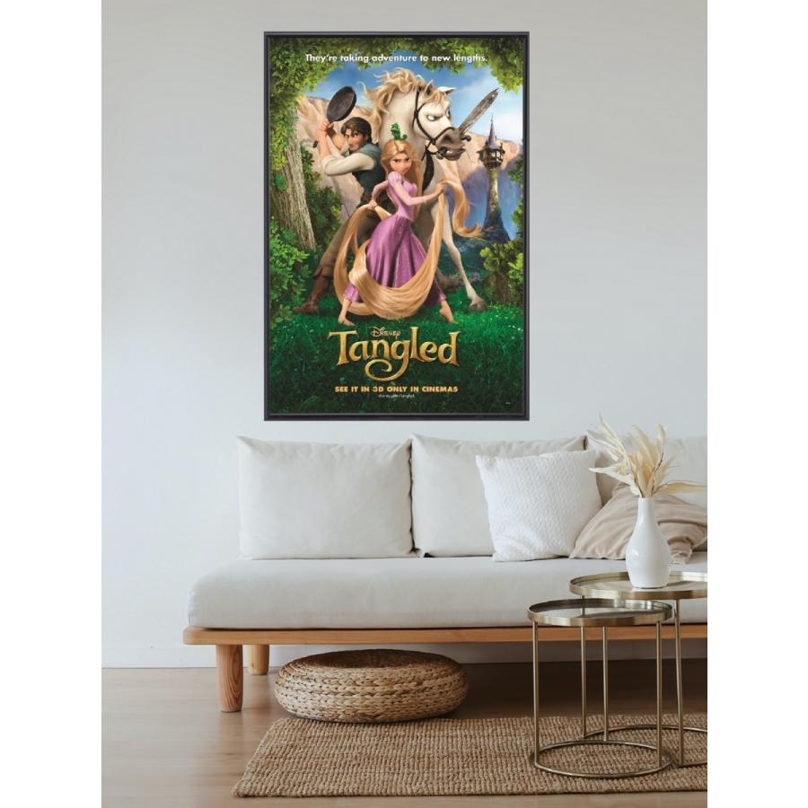 映画ポスター 塔の上のラプンツェル ディズニー 27×40inc (68.9×101.6