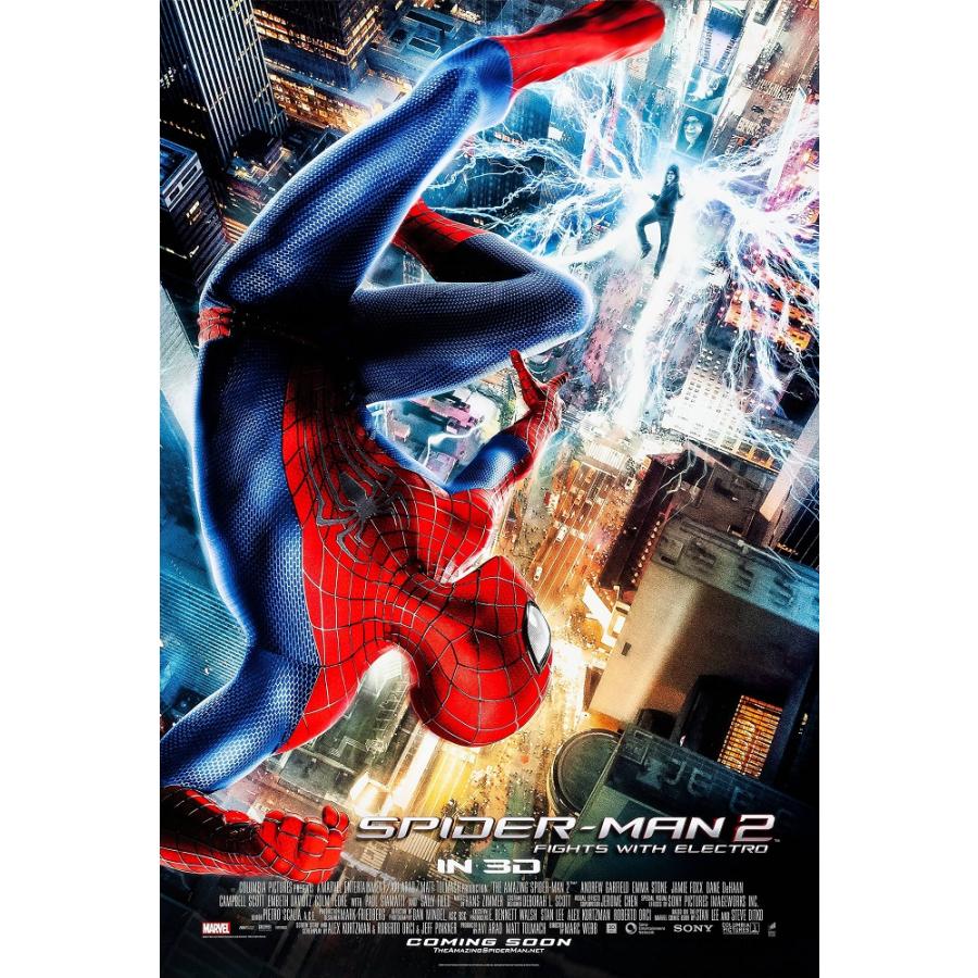 映画ポスター アメージングスパイダーマン AMAZING SPIDERMAN マーベル 24×35.6inc (61×90.5cm) US版 hi1