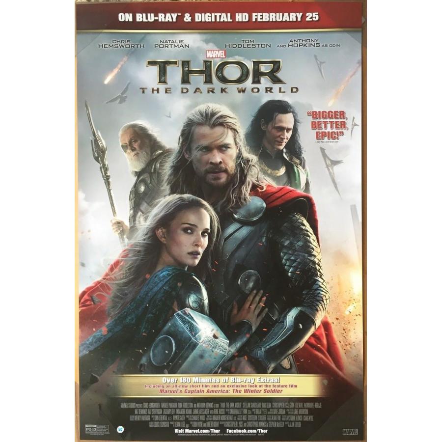 映画ポスター マイティソー 2 ダークワールド マーベル 27 40inc 68 9ｃｍ 101 6cm Us版 Vd1 Mp025 Tomohochikaze 映画ポスター 通販 Yahoo ショッピング