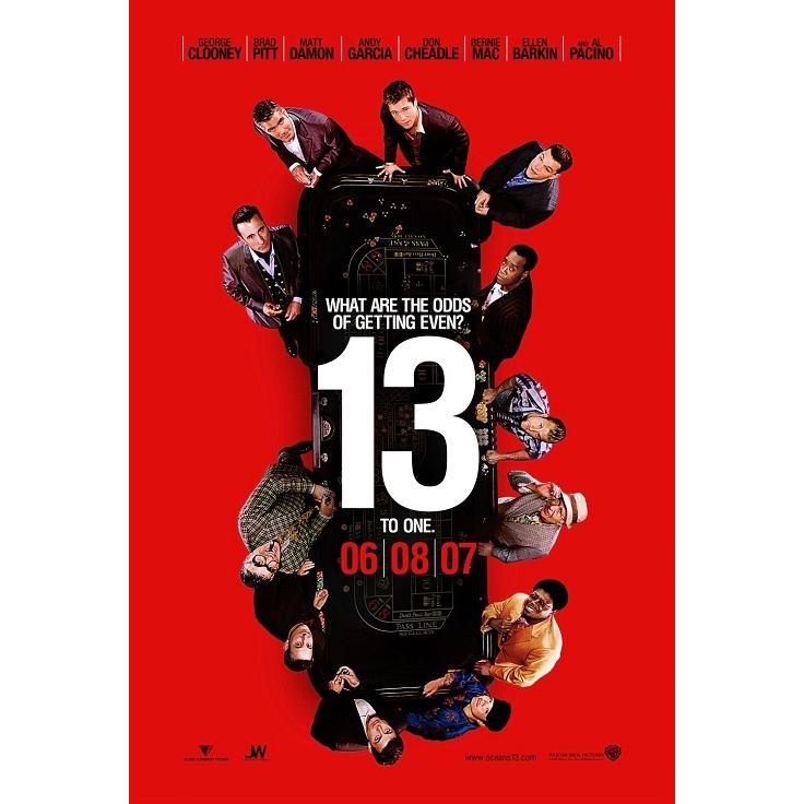 映画ポスター オーシャンズ 13 OCEANS 13 27×40inc (68.9cm×101.6cm