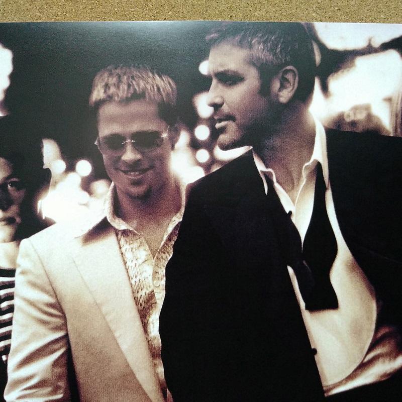 オーシャンズ 11 映画ポスター US版 黒フレーム付き A3サイズ mi2